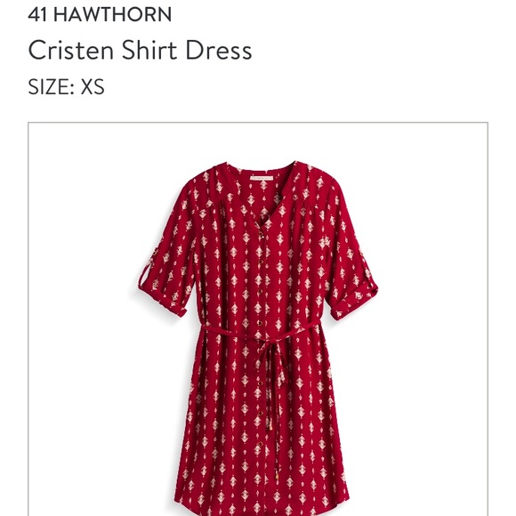 41 hawthorn cristen shirt dress 41 Hawthorn Cristen Floral Print Satin Shirt